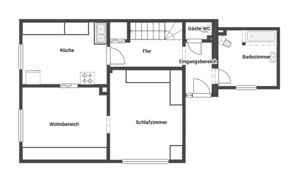 Grundriss Skizze EG