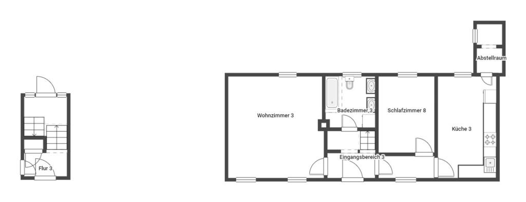 Grundriss Skizze EG