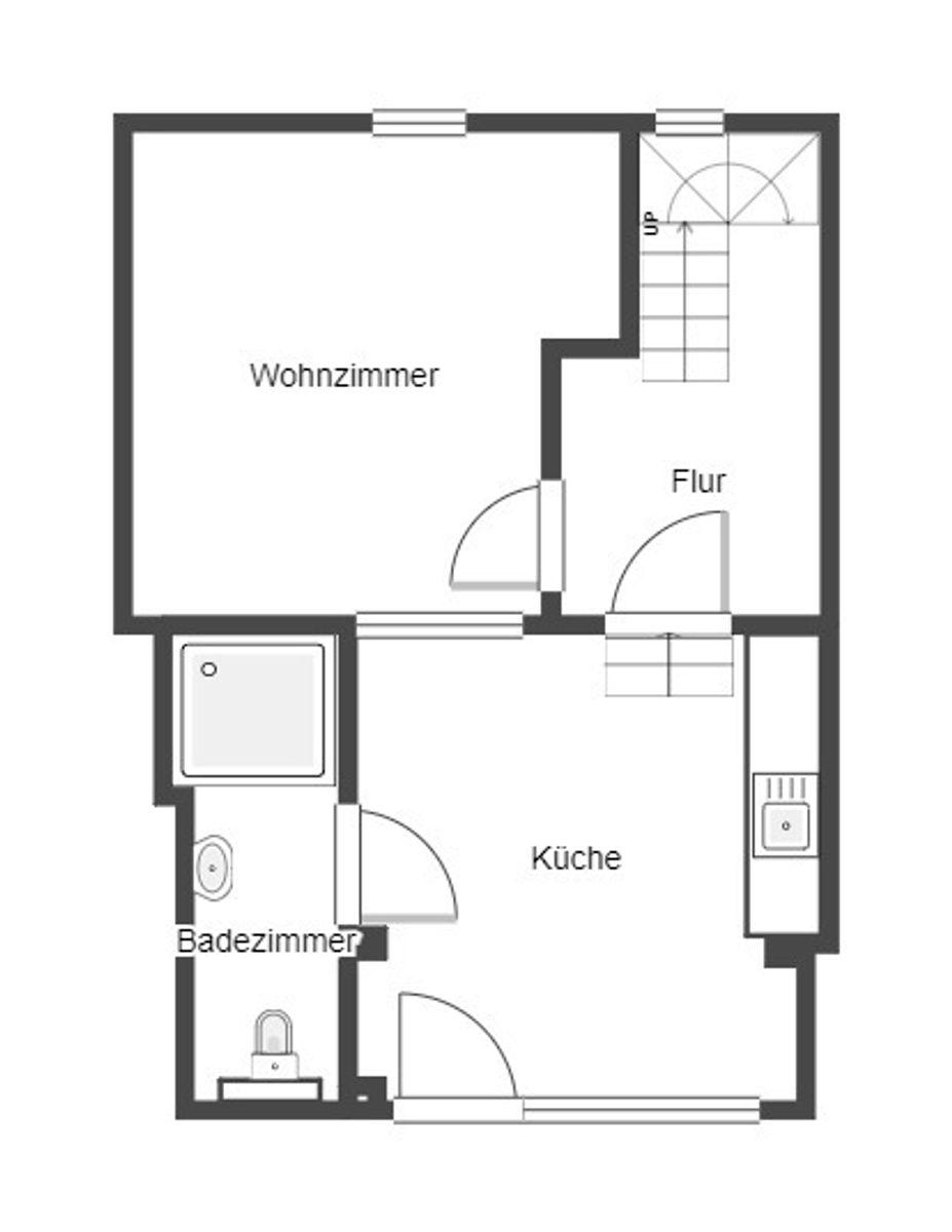 Grundriss Skizze EG