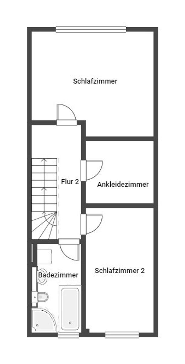 Grundriss Skizze 1.OG