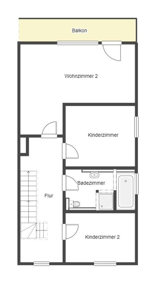 Grundriss Skizze OG