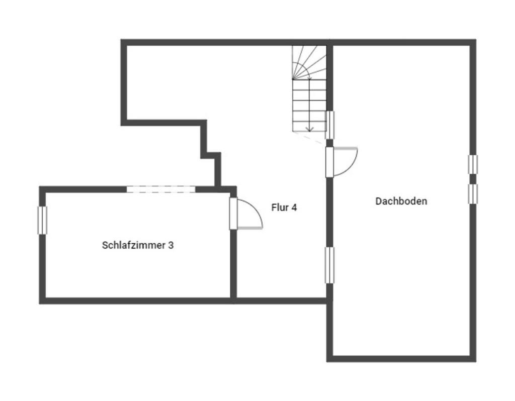 Grundriss Skizze DG