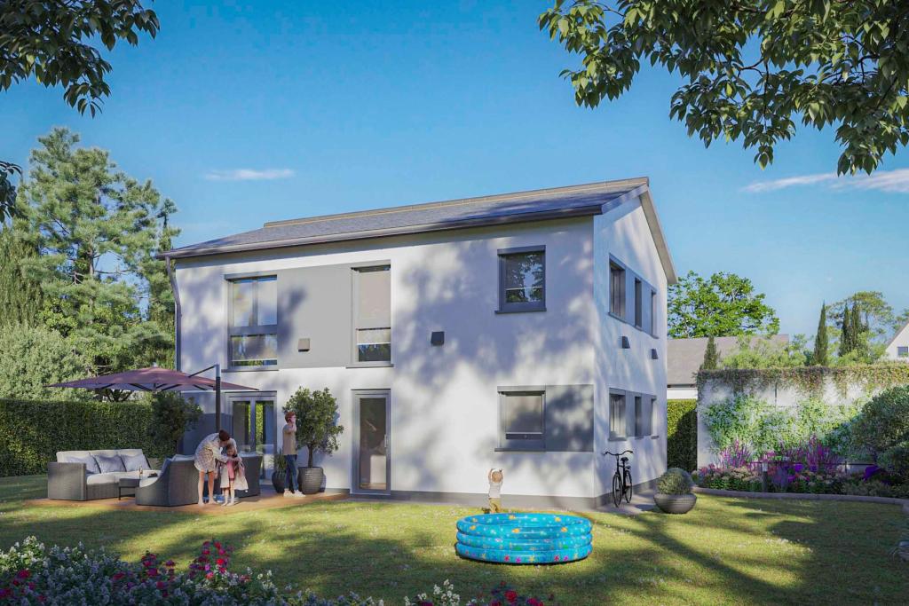 Einfamilienhaus Visualisierung