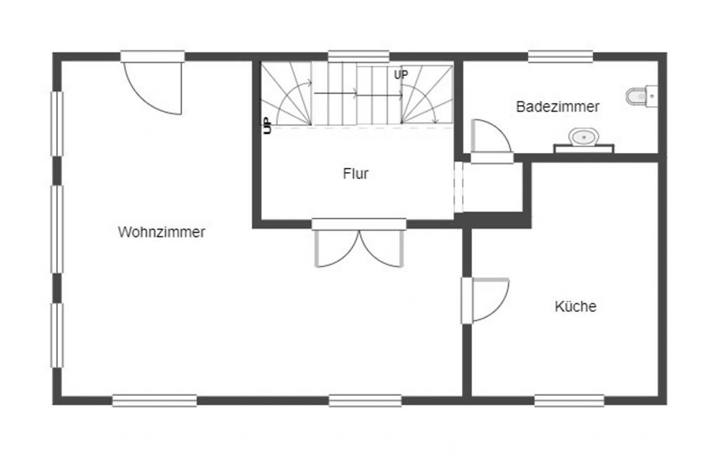 Grundriss Skizze OG