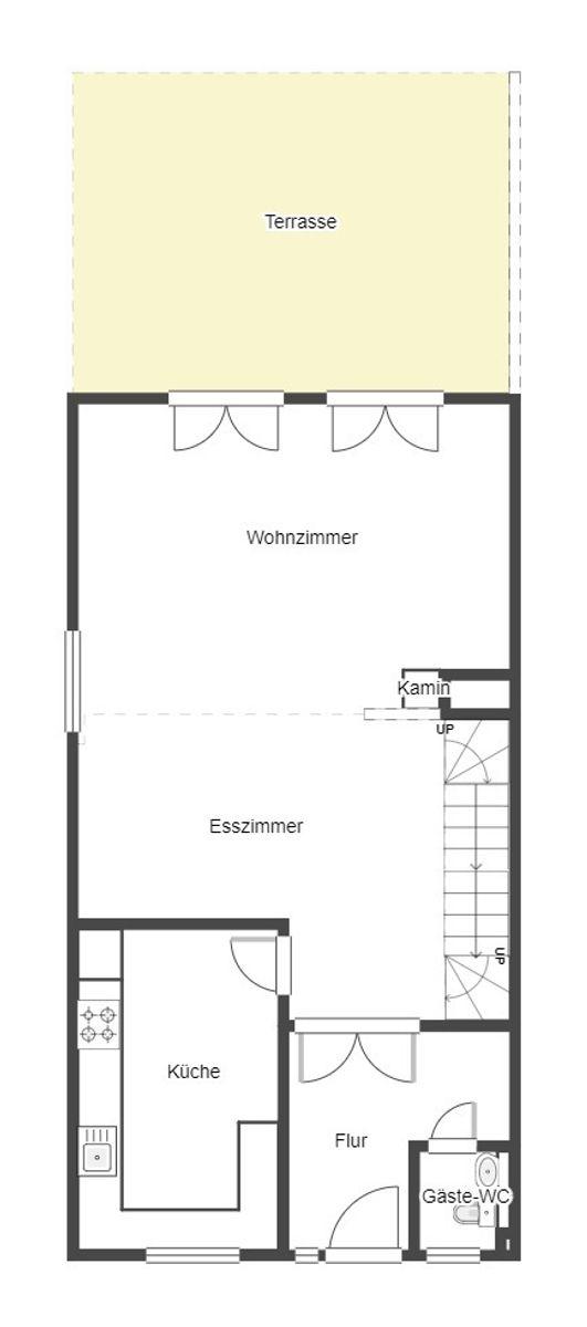 Grundriss Skizze EG