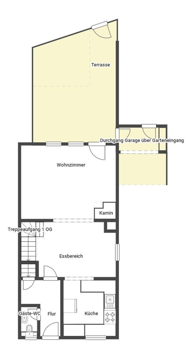 Grundriss Skizze EG