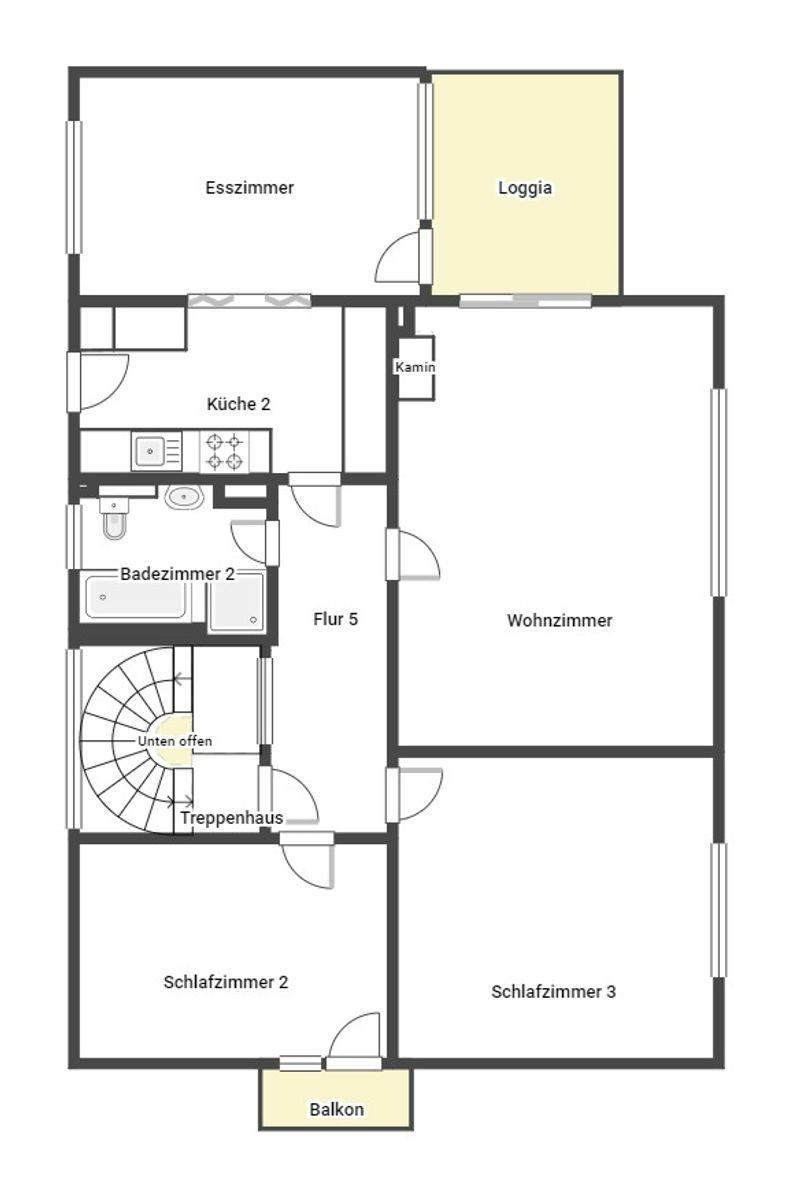 Grundriss Skizze EG