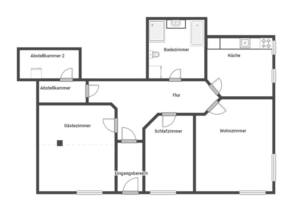 Grundriss Skizze