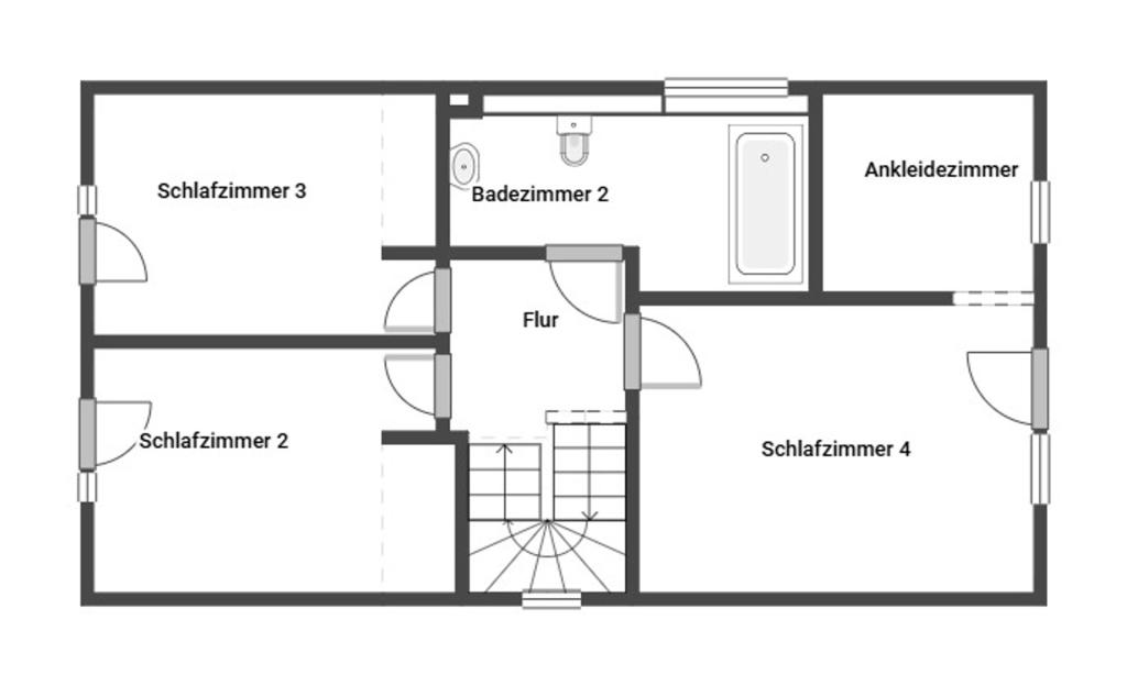 Grundriss Skizze DG