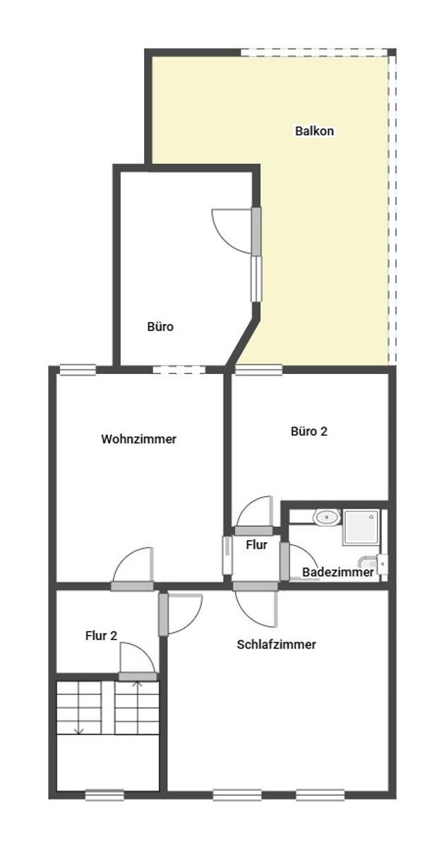 Grundriss Skizze DG