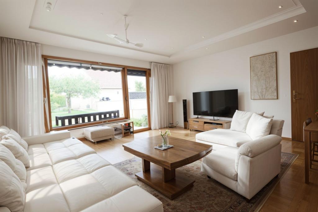 Wohnzimmer EG - Staging