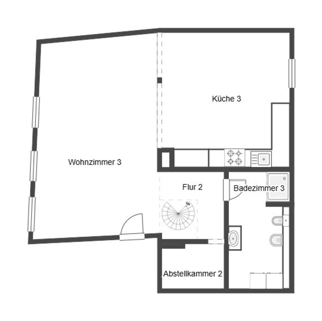 Grundriss Skizze 2.OG