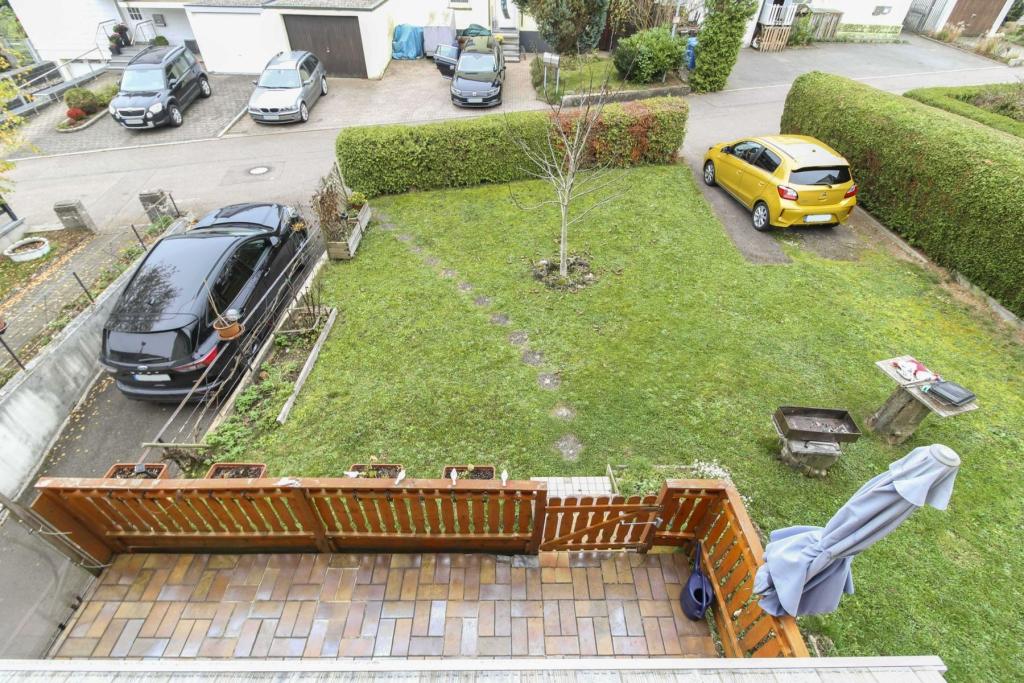 Gartenausblick Balkon OG