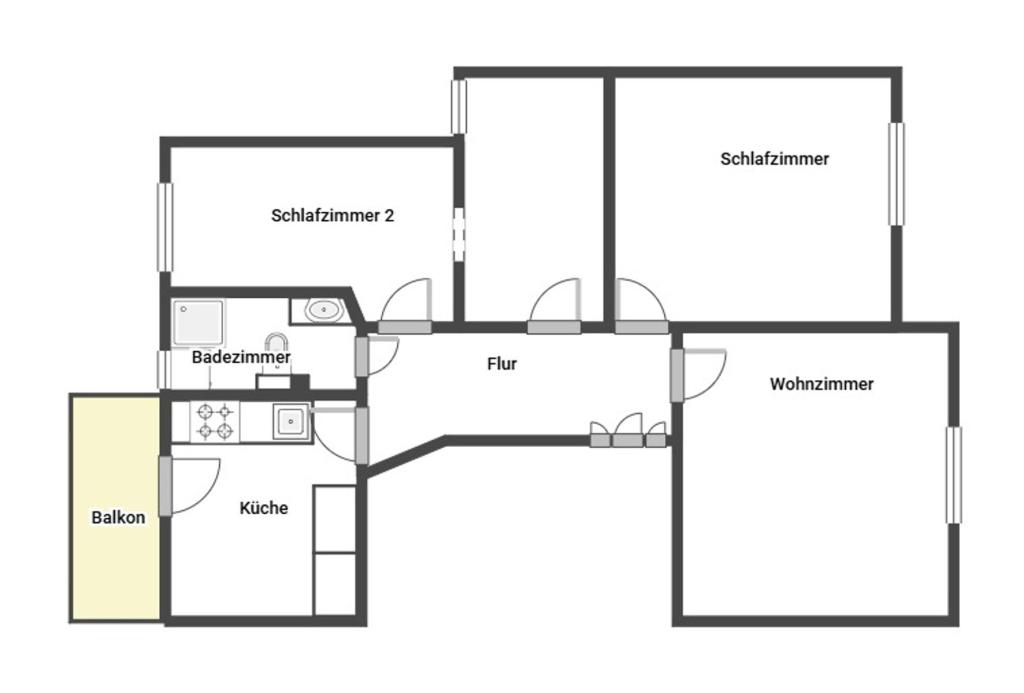 Grundriss Skizze