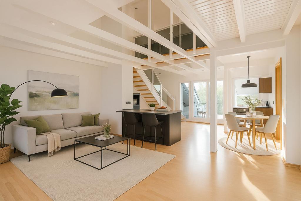 Homestaging Wohn-u.Essbereich