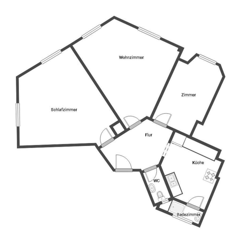 Grundriss Skizze