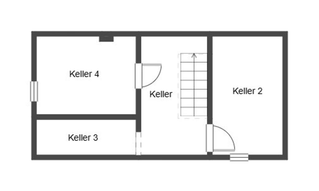 Grundriss Skizze UG