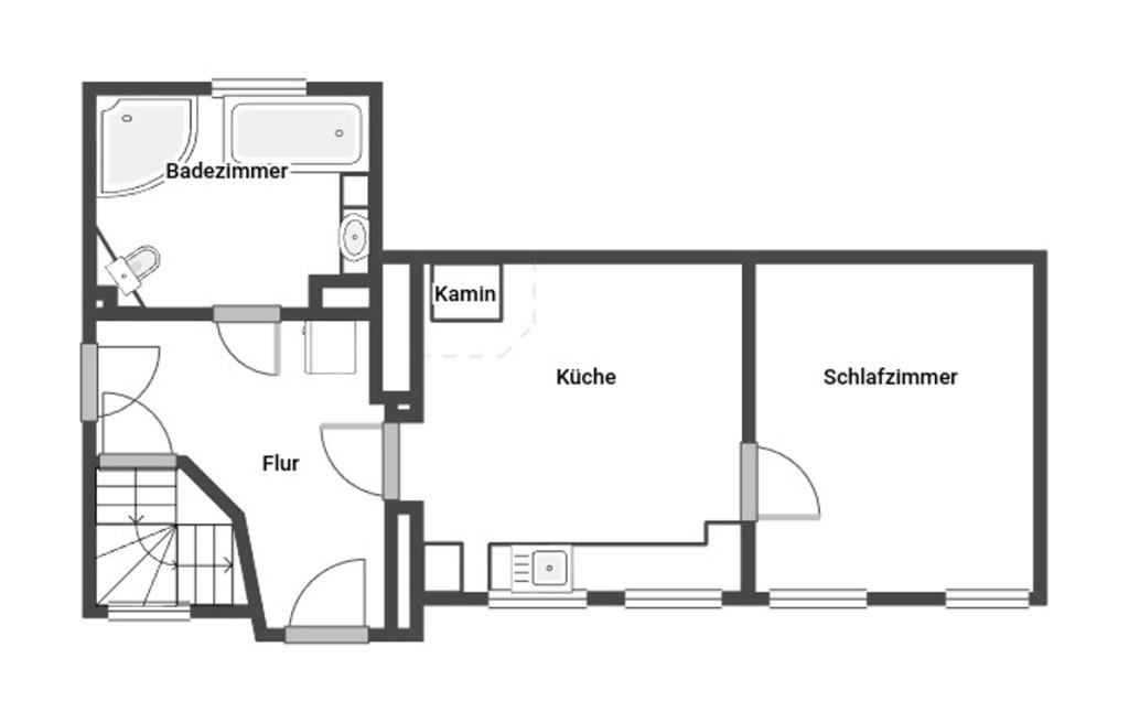 Grundriss Skizze EG