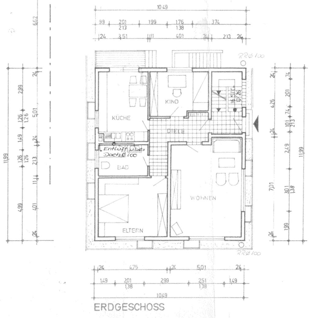 Grundriss Erdgeschoss