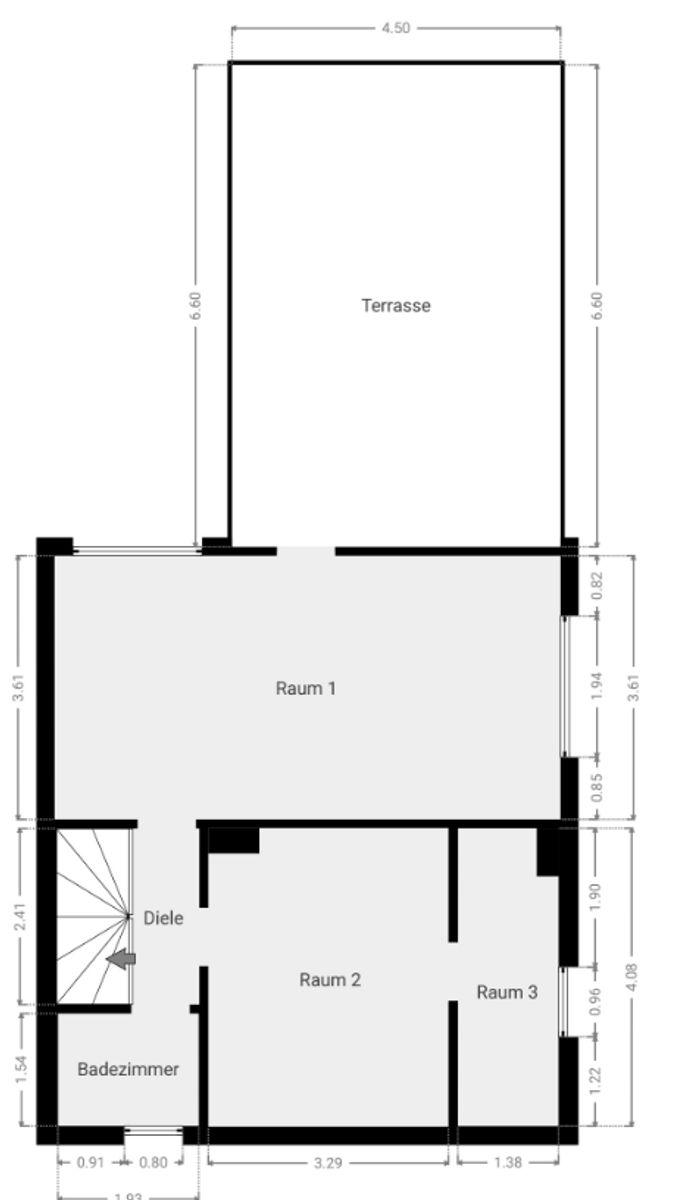 Grundriss Skizze OG