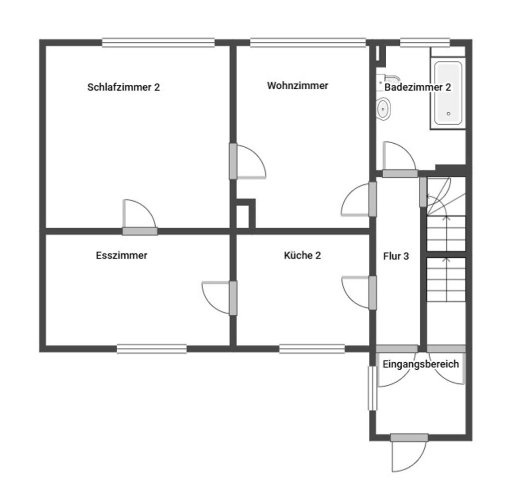 Grundriss Skizze EG