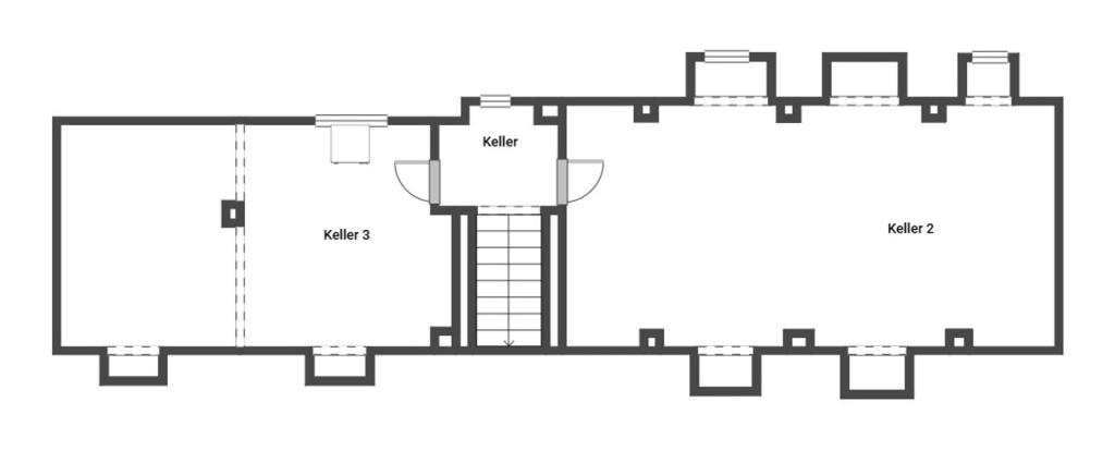 Grundriss Skizze UG