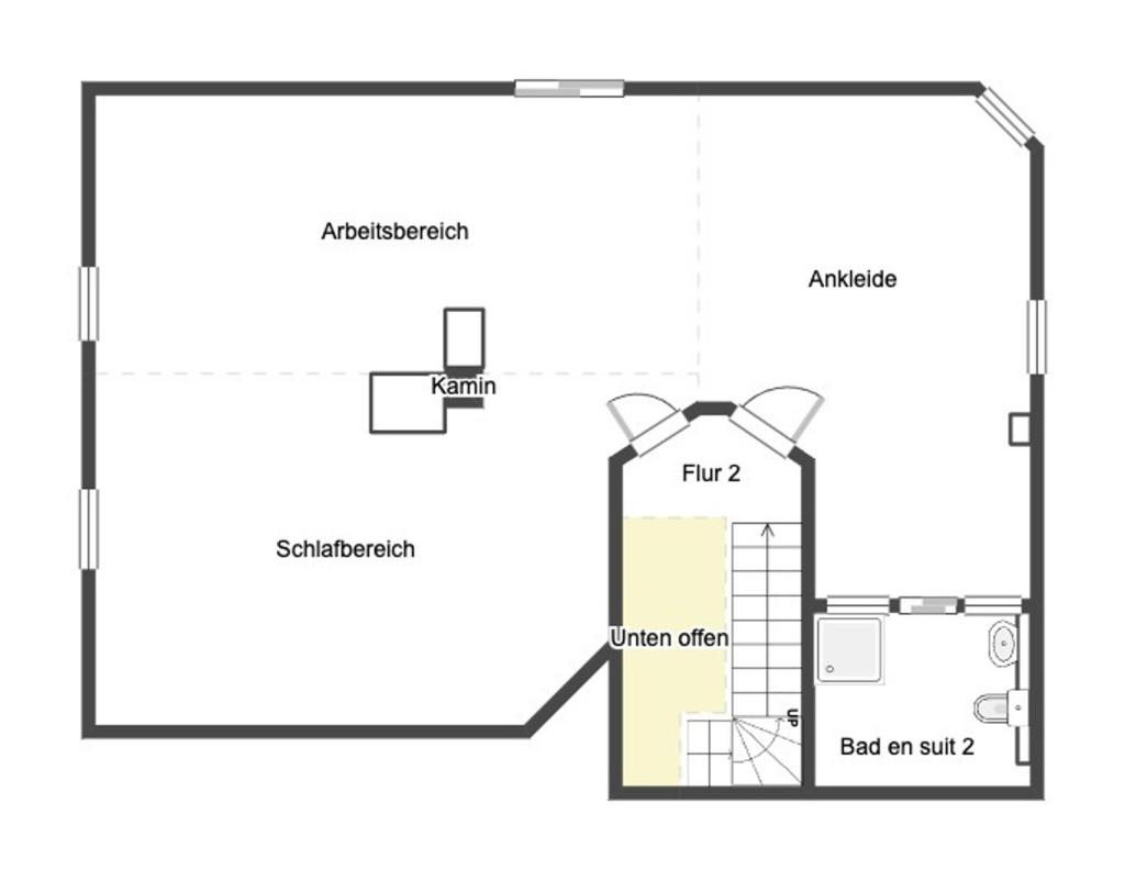 Grundriss Skizze DG