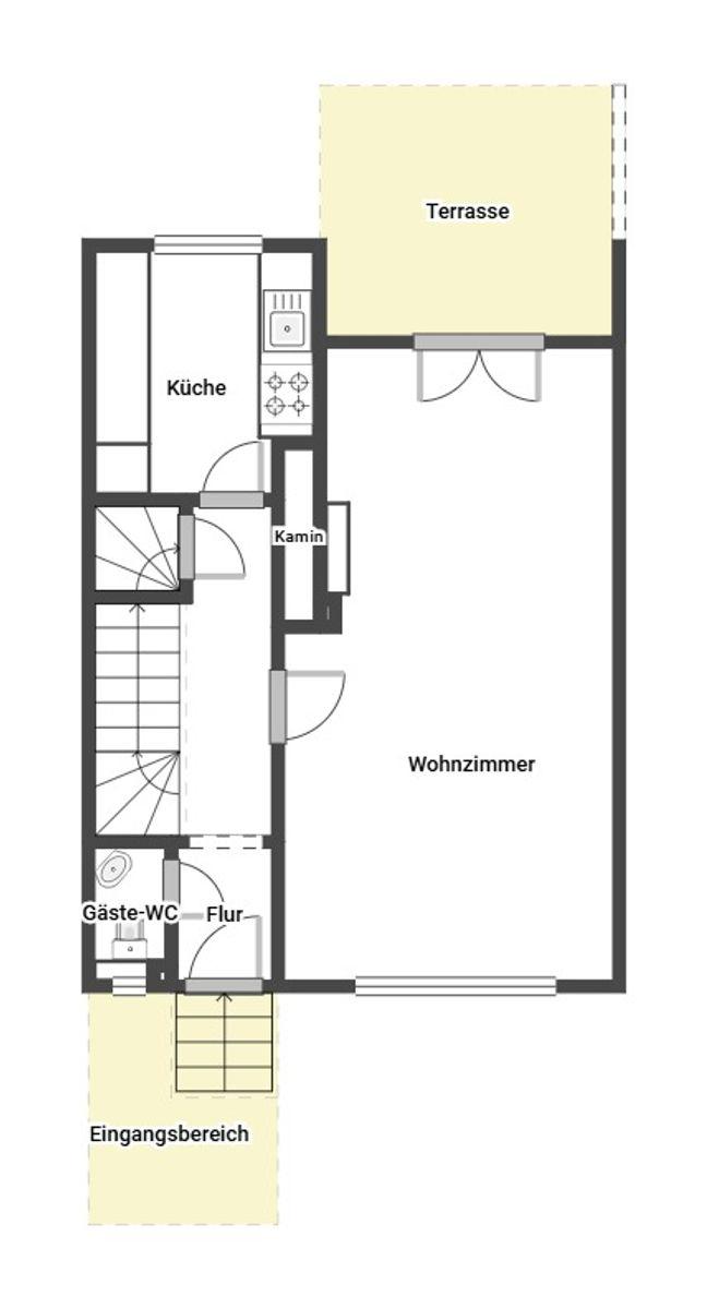 Grundriss Skizze EG