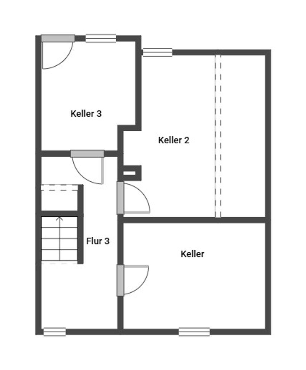 Grundriss Skizze UG