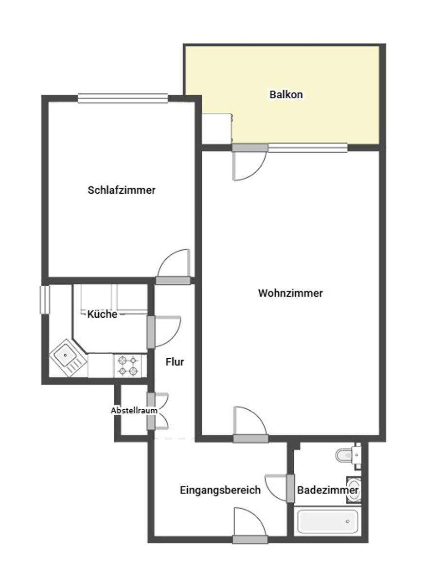 Grundriss Skizze