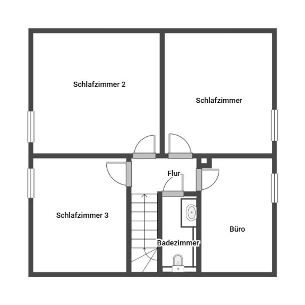 Grundriss Skizze OG