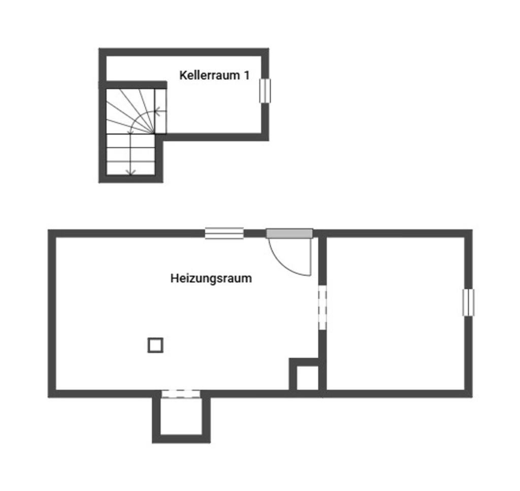 Grundriss Skizze UG