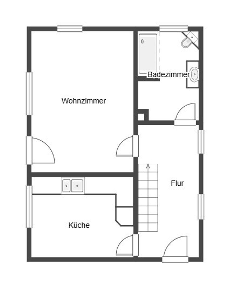 Grundriss Skizze EG