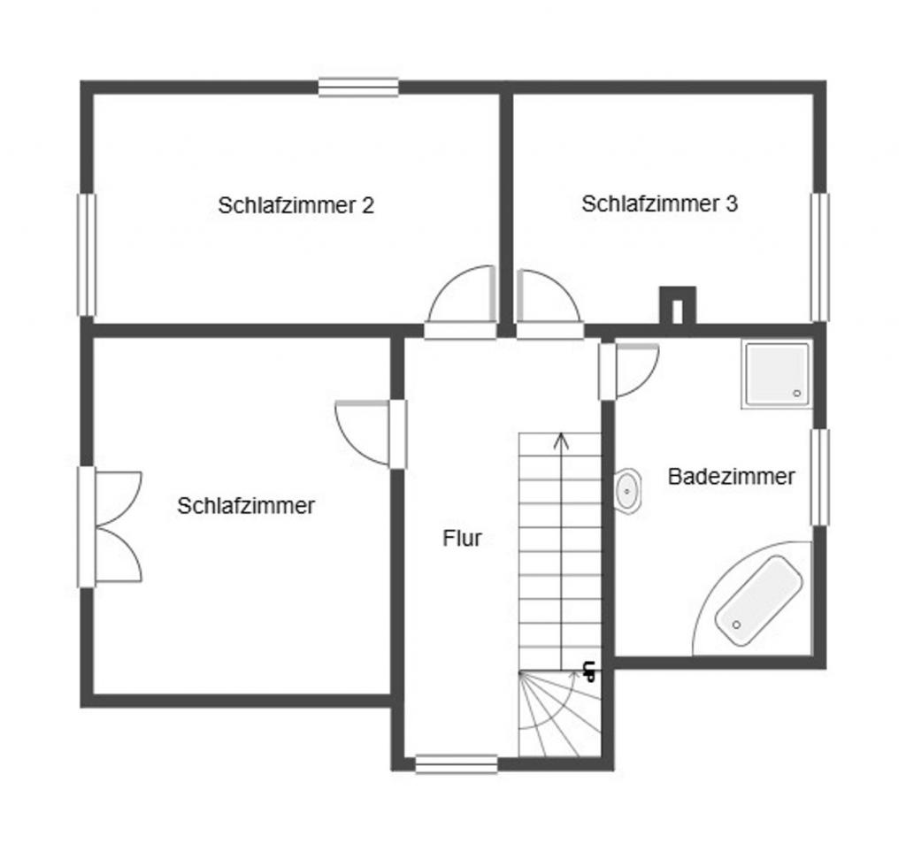 Grundriss Skizze OG