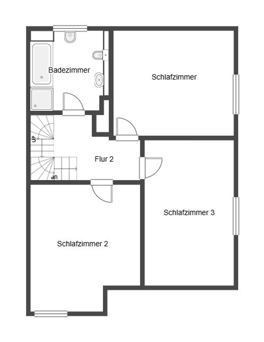 Grundriss Skizze OG