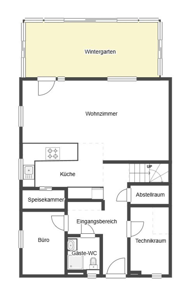 Grundriss Skizze EG