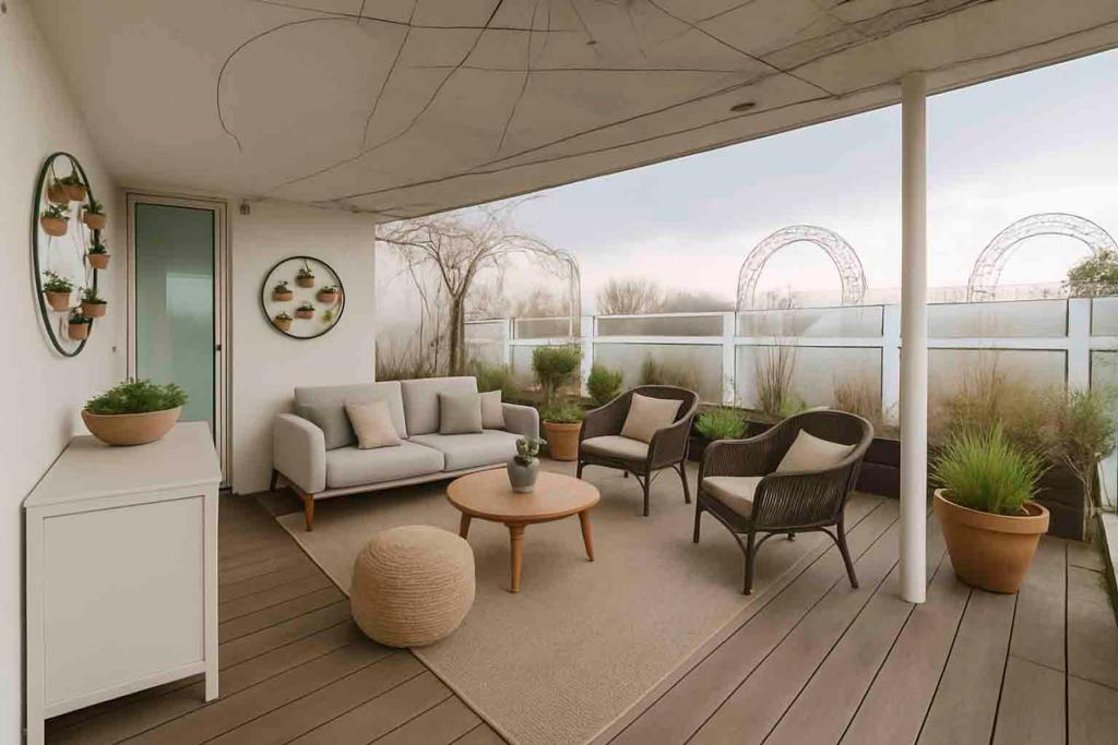 Projekt_ Neu eingerichtete Terrasse als Impulsgeber für Gestaltungsideen