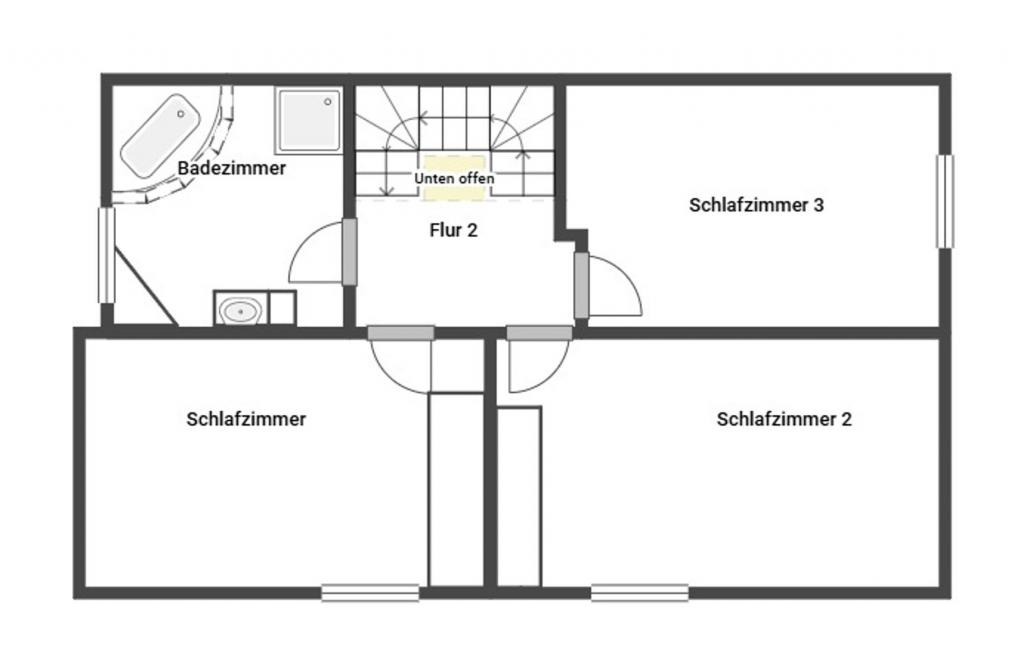 Grundriss Skizze OG