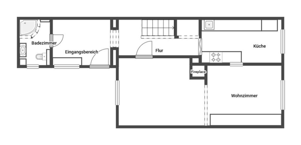 Grundriss Skizze EG