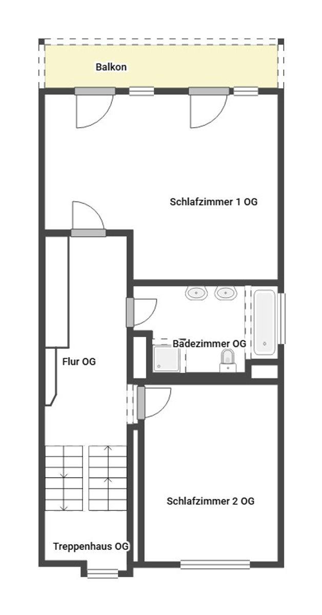 Grundriss Skizze OG