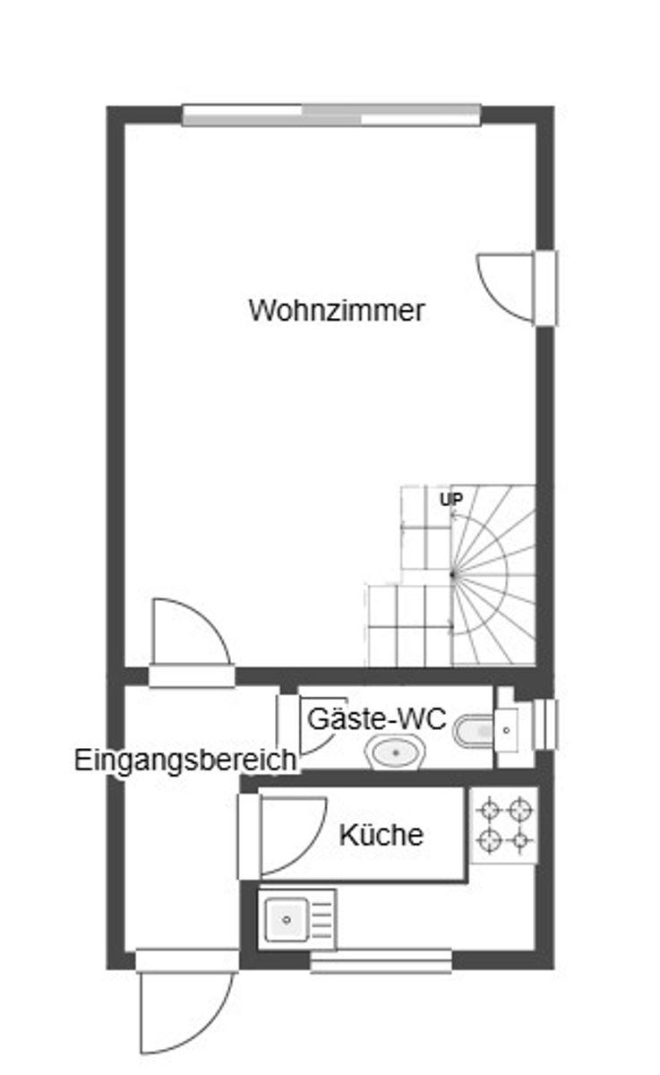 Grundriss Skizze EG