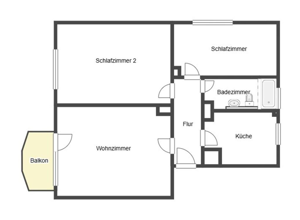 Grundriss Skizze