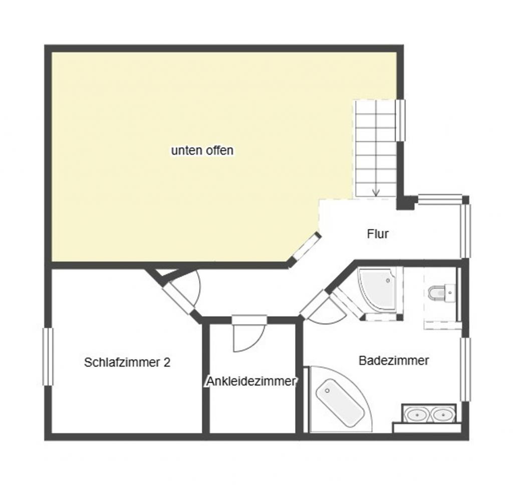 Grundriss Skizze DG