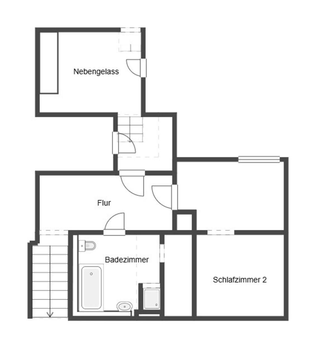 Grundriss Skizze UG