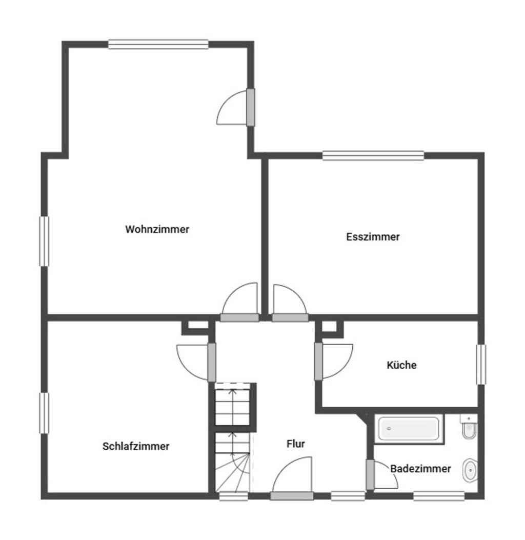Grundriss Skizze EG
