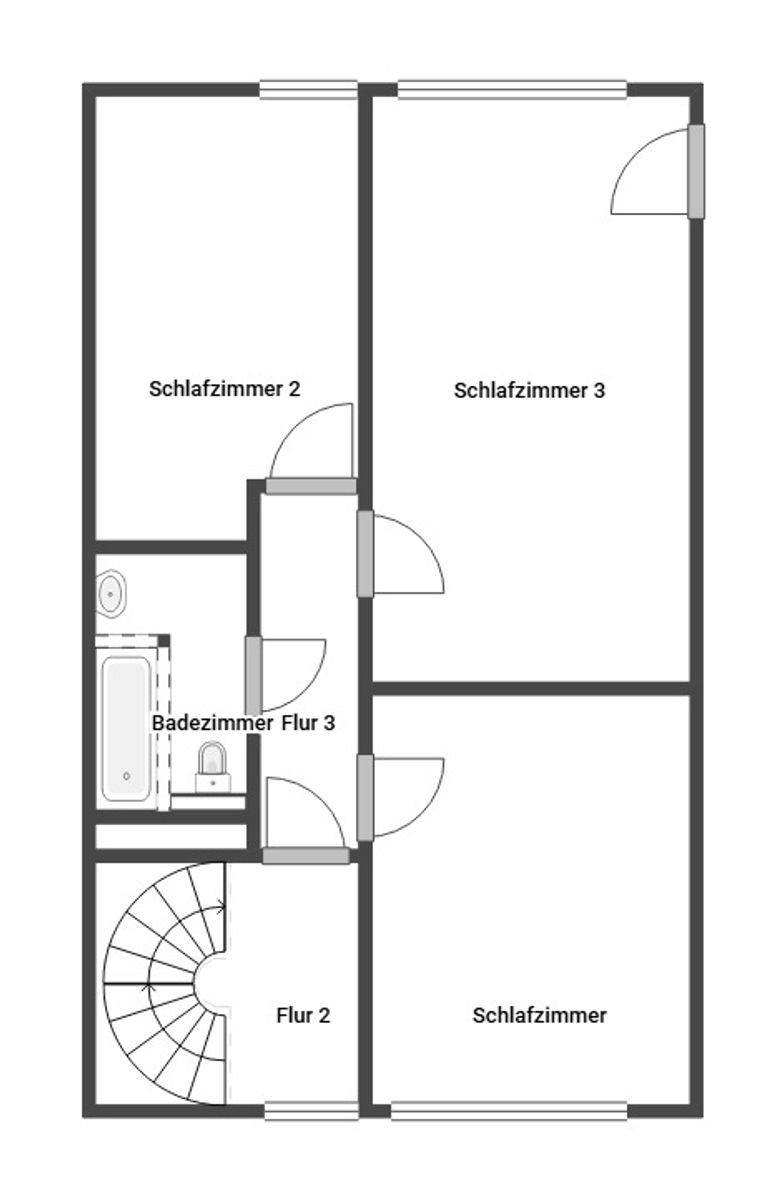 Grundriss Skizze OG