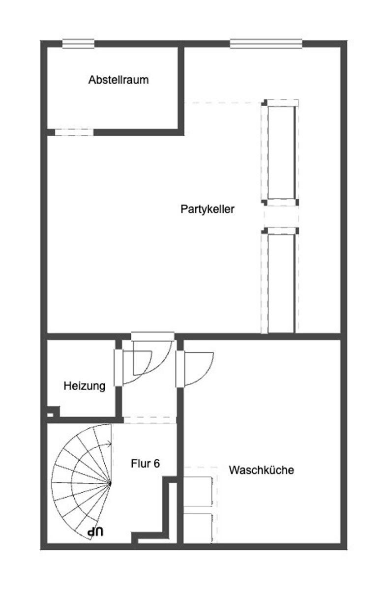 Grundriss Skizze UG