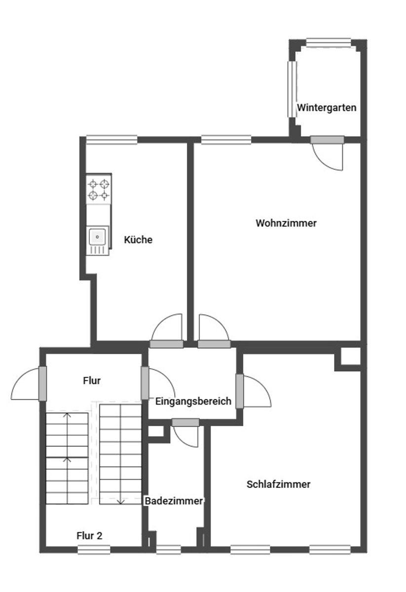 Grundriss Skizze 3.OG