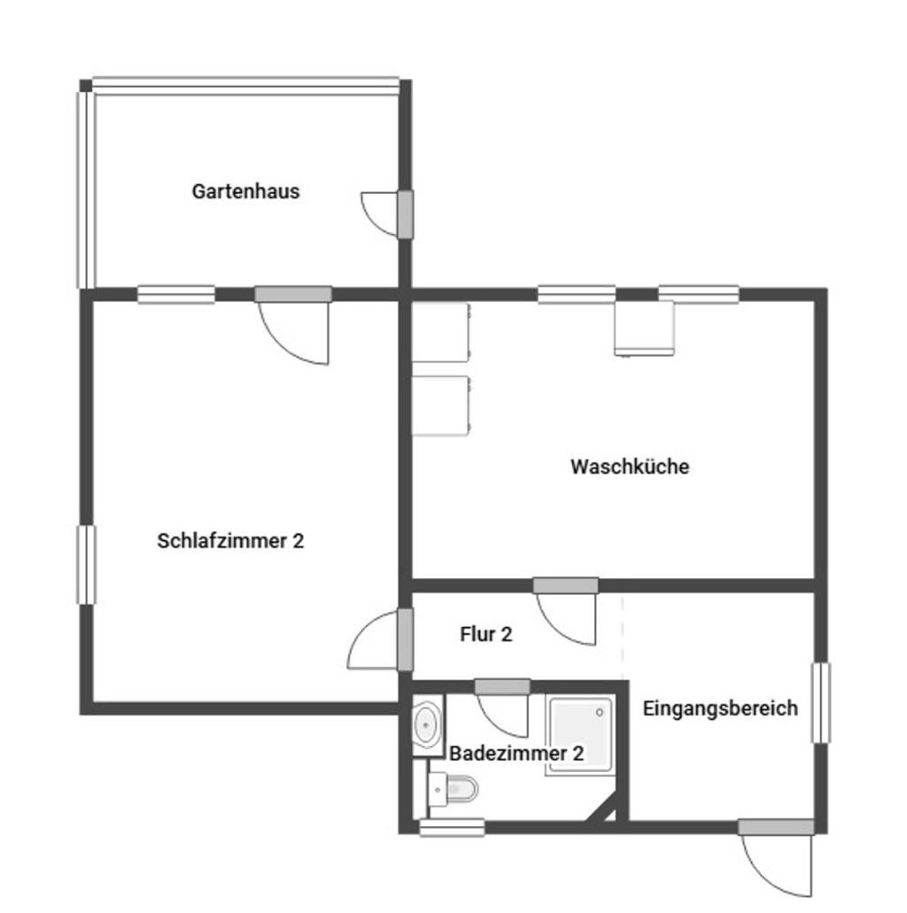 Grundriss Skizze UG