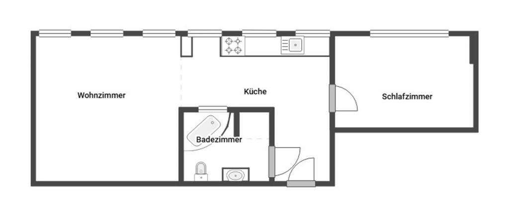 Grundriss Skizze